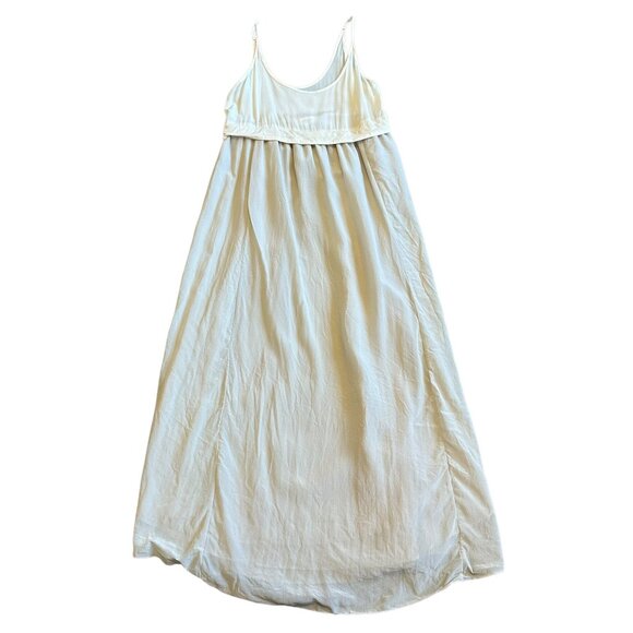 Wilfred Aritzia Empire Waist Midi Dress Spaghetti Strap 100% Silk Size XXS Women - Picture 1 of 11